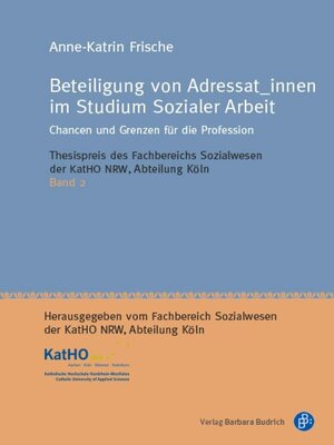 cover image of Beteiligung von Adressat_innen im Studium Sozialer Arbeit